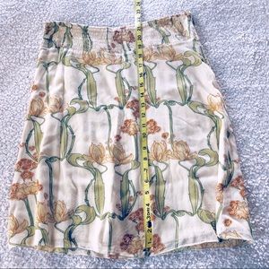 Free People floral skirt